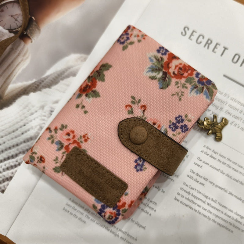 Multifunctional Tri-fold Fashion Multi-card-slot Printed Wallet - 𝓢𝓱𝓸𝓹𝓵𝓮𝓬𝔂