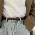 Super Easy To Match Soft Leather Belt Simple And Advanced - 𝓢𝓱𝓸𝓹𝓵𝓮𝓬𝔂