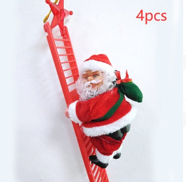 Santa Claus Climbing Ladder Electric Santa Claus Climbing Ladder - 𝓢𝓱𝓸𝓹𝓵𝓮𝓬𝔂