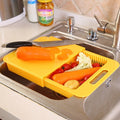 Multifunction Kitchen Chopping Blocks Sinks Drain Basket Cutting Board Vegetable Meat Tools Kitchen Accessories Chopping Board - 𝓢𝓱𝓸𝓹𝓵𝓮𝓬𝔂