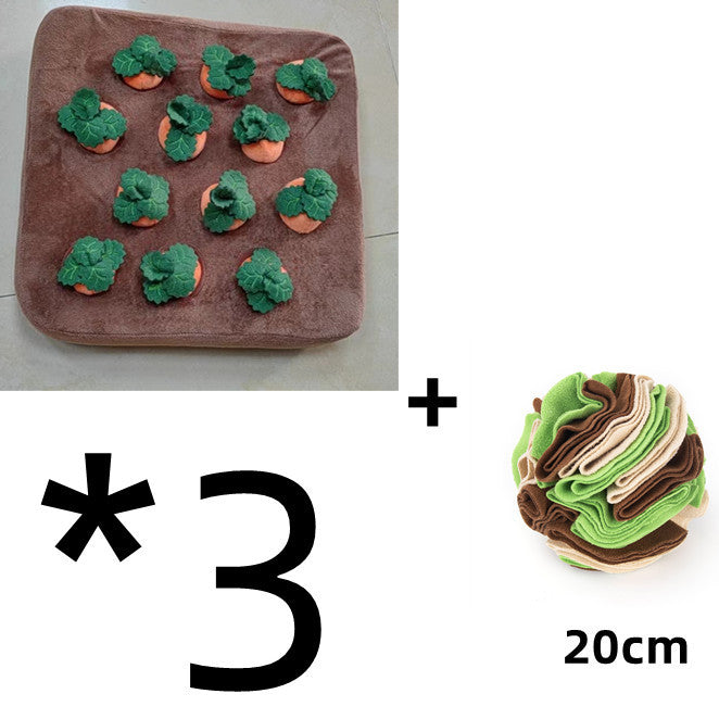 Pet Dog Toys Carrot Plush Toy Vegetable Chew Toy For Dogs Snuffle Mat For Dogs Cats Durable Chew Puppy Toy Dogs Accessories - 𝓢𝓱𝓸𝓹𝓵𝓮𝓬𝔂