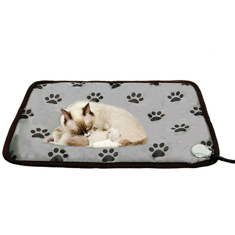 Pet Heating Pad For Dog Cat Heat Mat Indoor Electric Waterproof Dog Heated Pad With Chew Resistant Cord Winter Pet Blanket Warmer - 𝓢𝓱𝓸𝓹𝓵𝓮𝓬𝔂