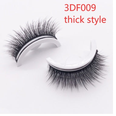Reusable 3D Mink Lashes Natural False Eyelashes Self Adhesive Fake Glue Free Makeup Eyelash Extension Silk - 𝓢𝓱𝓸𝓹𝓵𝓮𝓬𝔂