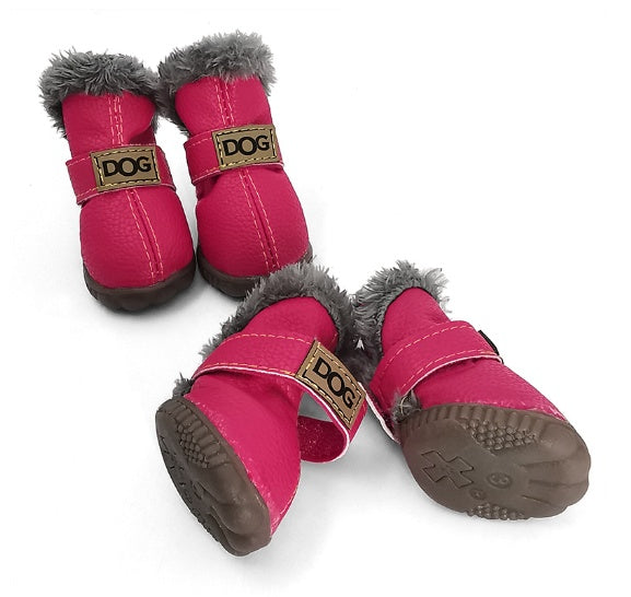Dog Thick Snow Boots Keep Warm Teddy Autumn And Winter VIP Shoes - 𝓢𝓱𝓸𝓹𝓵𝓮𝓬𝔂