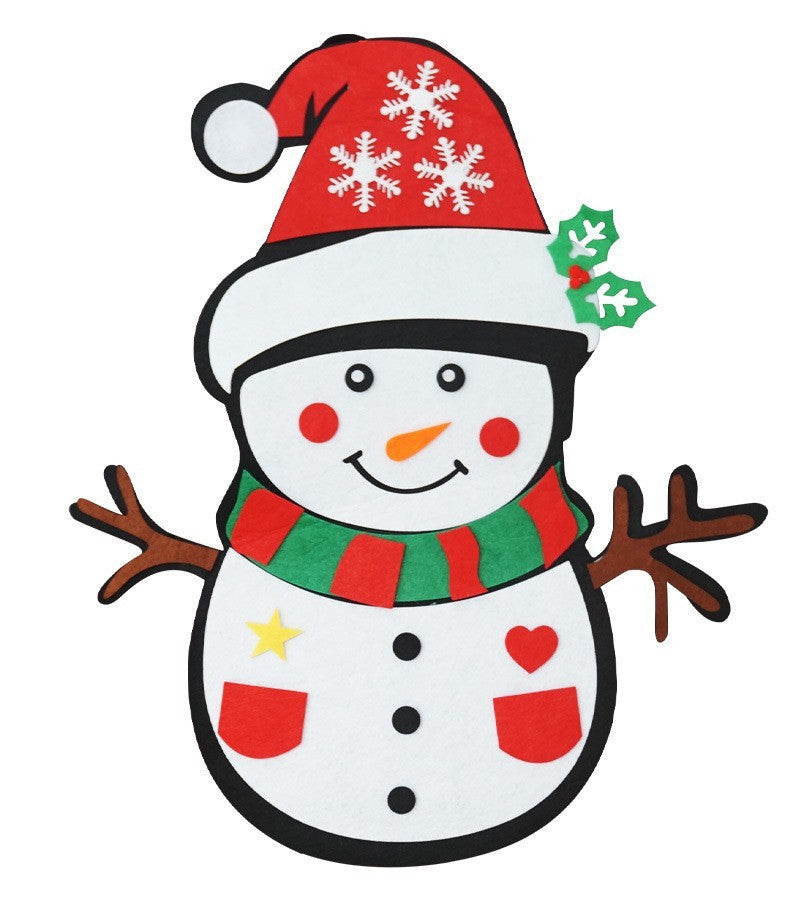 DIY Felt Christmas Tree With Three-dimensional Christmas Tree - 𝓢𝓱𝓸𝓹𝓵𝓮𝓬𝔂