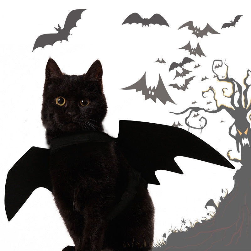 Halloween Costume Pet Bat Wing Pet Cosplay Prop Halloween Clothes Cat Dog Costume Pets Products - 𝓢𝓱𝓸𝓹𝓵𝓮𝓬𝔂