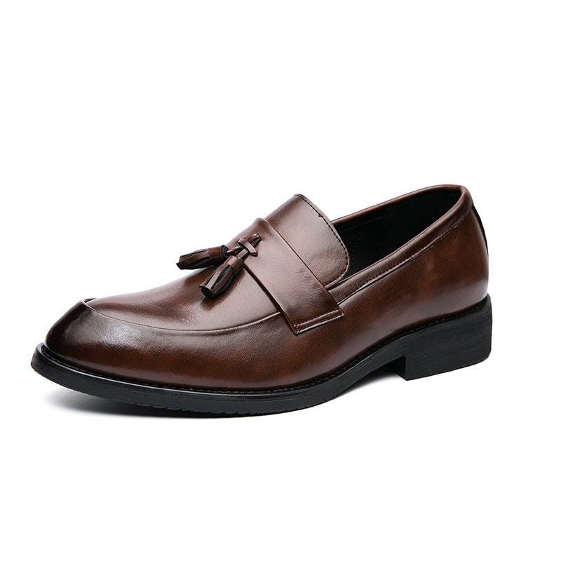 Casual Men Loafers Classic Tassel Men Leather Shoes Wedding Men Dress - 𝓢𝓱𝓸𝓹𝓵𝓮𝓬𝔂