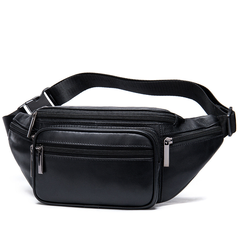 Retro Casual Men's Leather Belt Bag - 𝓢𝓱𝓸𝓹𝓵𝓮𝓬𝔂