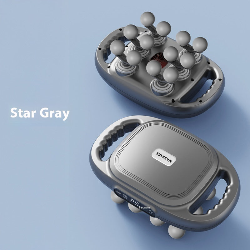 12 Head Massage Gun Waist Back Deep High Frequency Vibration Muscle Relaxation Massager - 𝓢𝓱𝓸𝓹𝓵𝓮𝓬𝔂