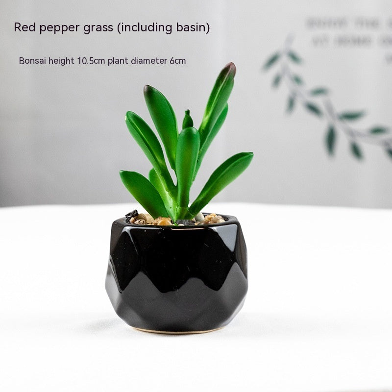 Artificial Green Plant Succulent Artificial Plant Home Furnishings - 𝓢𝓱𝓸𝓹𝓵𝓮𝓬𝔂