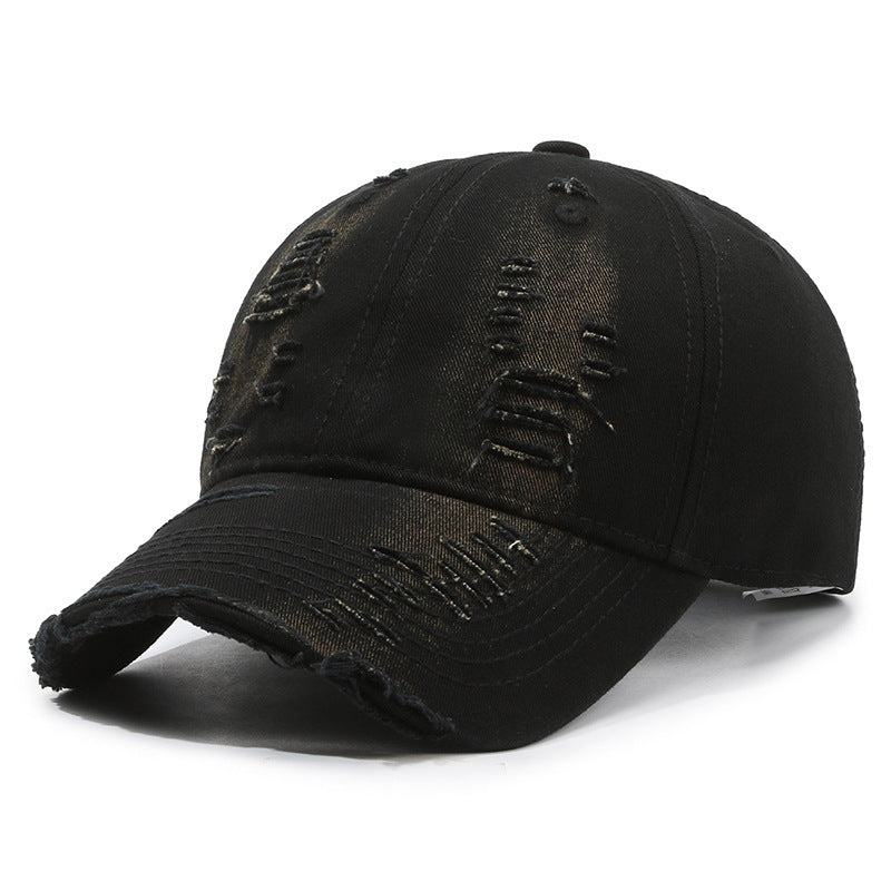 Street Hole Vintage Baseball Cap Men Do The Old Cowboy Washed - 𝓢𝓱𝓸𝓹𝓵𝓮𝓬𝔂