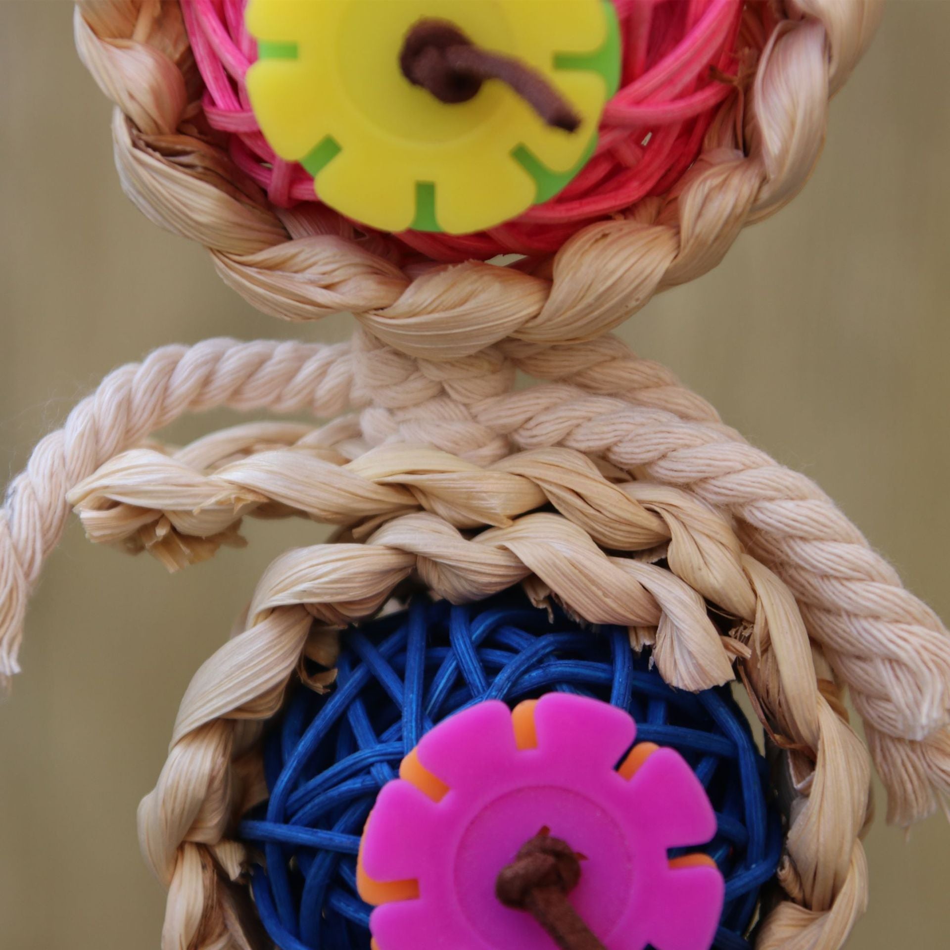 Parrot Supplies Pet Bird Toy Bite Toy Ran Vine Bal Twist String - 𝓢𝓱𝓸𝓹𝓵𝓮𝓬𝔂