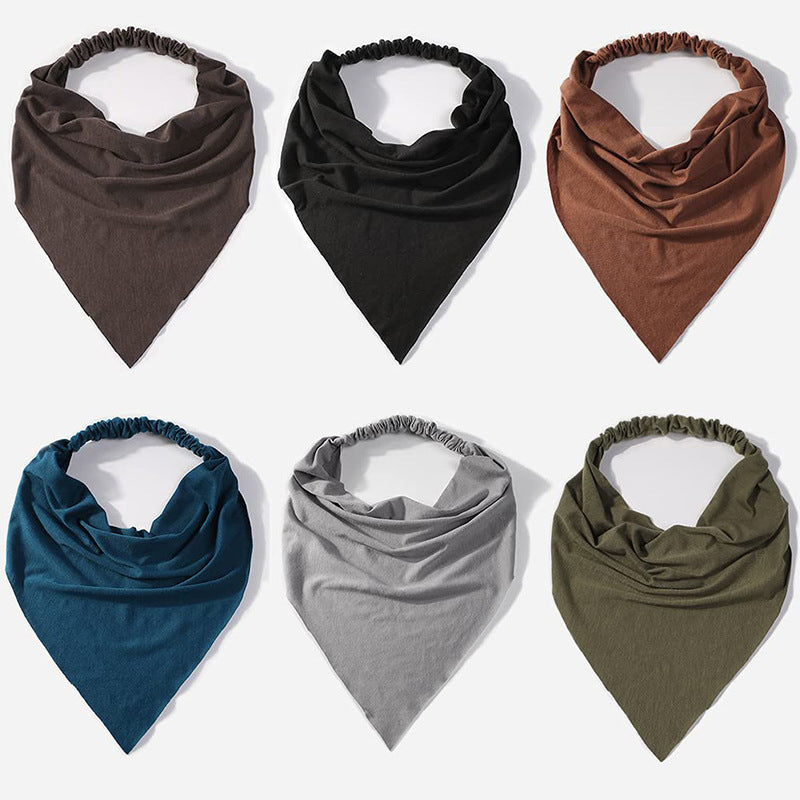 Triangle Shawl Women's Pure Color Comfort All-match High Elastic - 𝓢𝓱𝓸𝓹𝓵𝓮𝓬𝔂