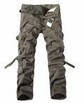 Men's Multi-pocket Cargo Pants Washed Hot Sale Cargo Pants - 𝓢𝓱𝓸𝓹𝓵𝓮𝓬𝔂