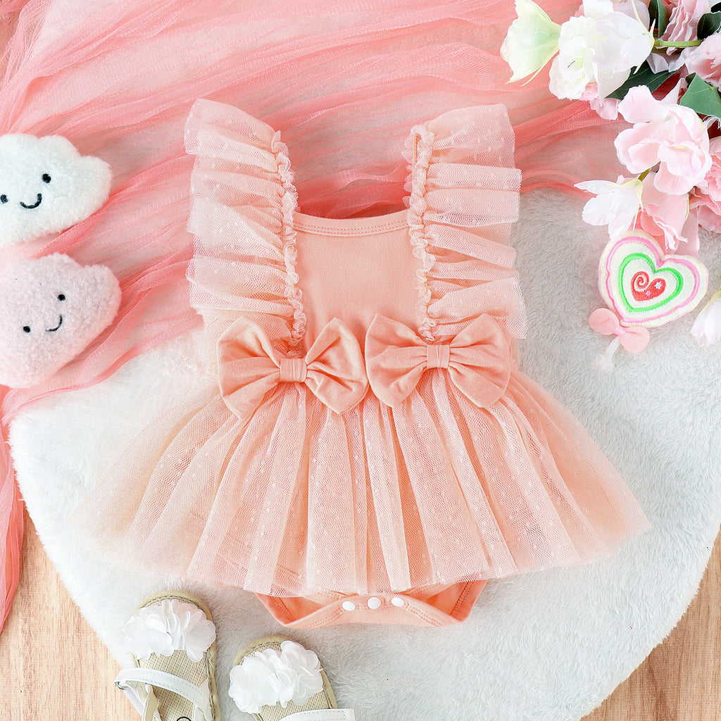 Jumpsuit Baby Net Skirt Princess Poris Dress Baby Skirt Baby Body Pants Jumpsuit - 𝓢𝓱𝓸𝓹𝓵𝓮𝓬𝔂