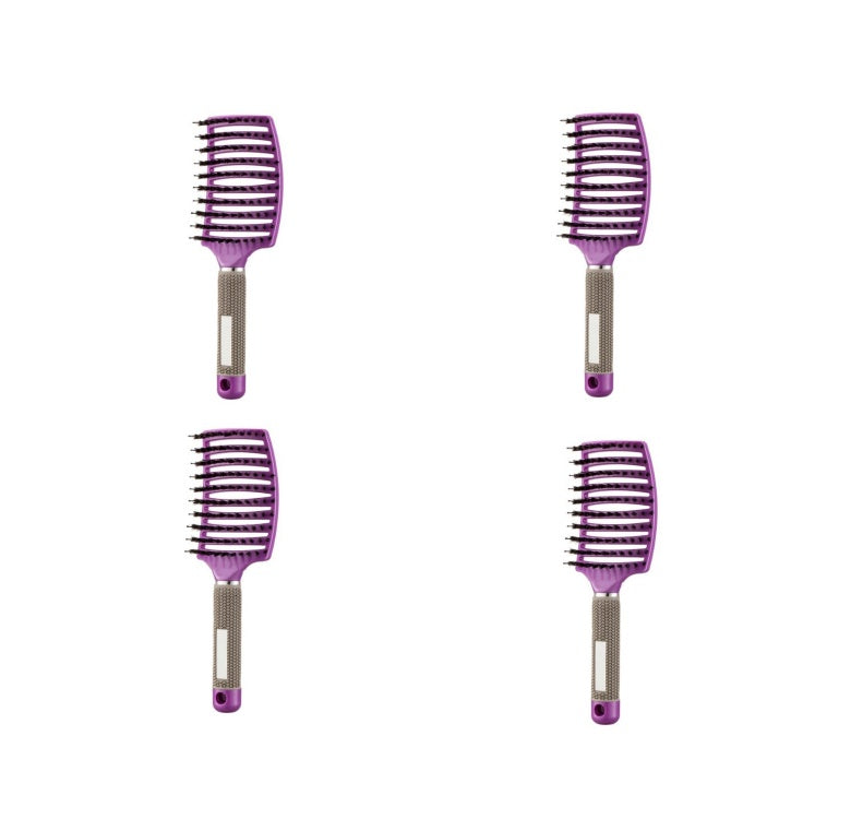 Hairbrush Anti Klit Brushy Haarborstel Women Detangler Hair Brush Bristle Nylon Scalp Massage  Teaser Hair Brush Comb - 𝓢𝓱𝓸𝓹𝓵𝓮𝓬𝔂