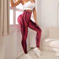 New Tie Dye Aurora Print Sports Pants Seamless High Waisted Fitness Yoga Pants For Women Gym Running Sweatpants Trousers - 𝓢𝓱𝓸𝓹𝓵𝓮𝓬𝔂