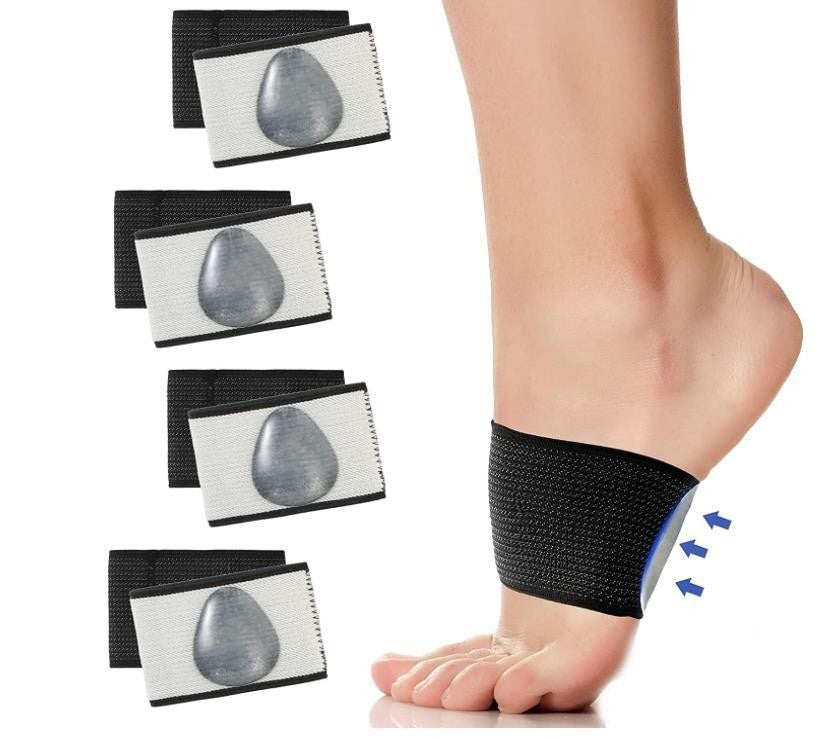 Men's And Women's Flat Foot Bow Support Heart Pad Elastic Arch Support Elastic Foot Bandage Cover