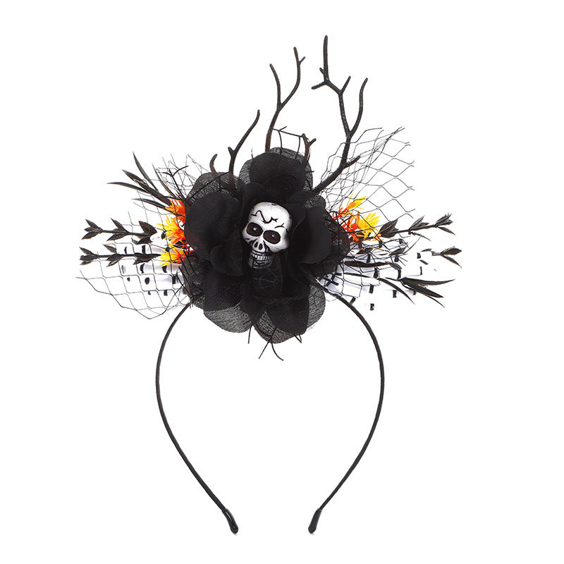 Halloween Bat Pumpkin Headband - 𝓢𝓱𝓸𝓹𝓵𝓮𝓬𝔂