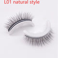 Reusable 3D Mink Lashes Natural False Eyelashes Self Adhesive Fake Glue Free Makeup Eyelash Extension Silk - 𝓢𝓱𝓸𝓹𝓵𝓮𝓬𝔂