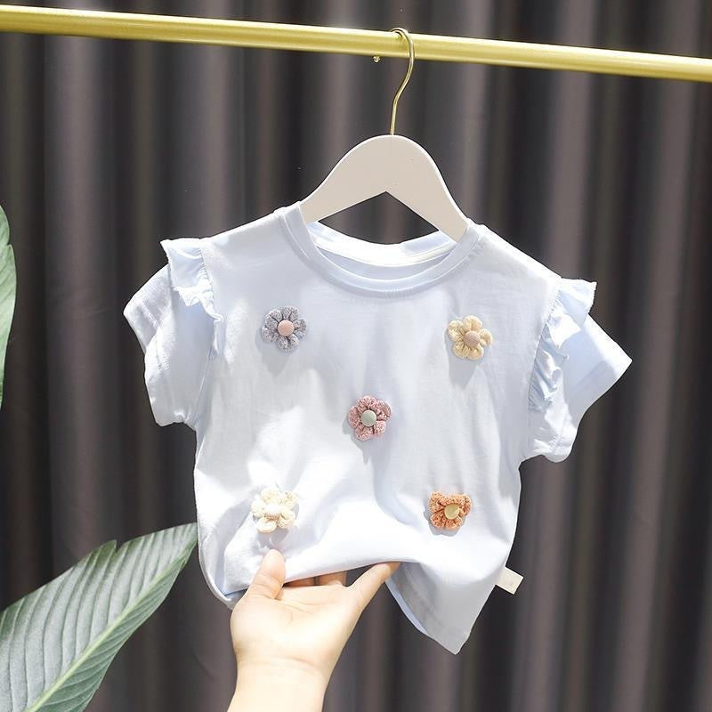 Thin Children's Summer Clothing Baby Summer Clothing Top - 𝓢𝓱𝓸𝓹𝓵𝓮𝓬𝔂