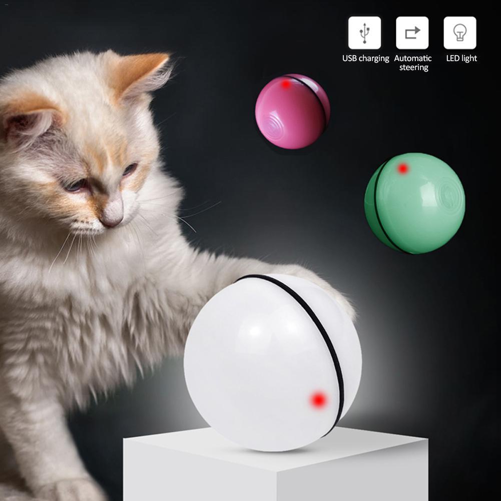 LED Laser Electronic Rolling Pet Funny Cat Toy Ball - 𝓢𝓱𝓸𝓹𝓵𝓮𝓬𝔂
