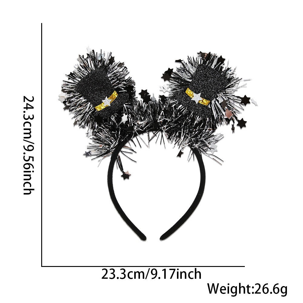 Happy New Year Headband 2025 Party Headband - 𝓢𝓱𝓸𝓹𝓵𝓮𝓬𝔂