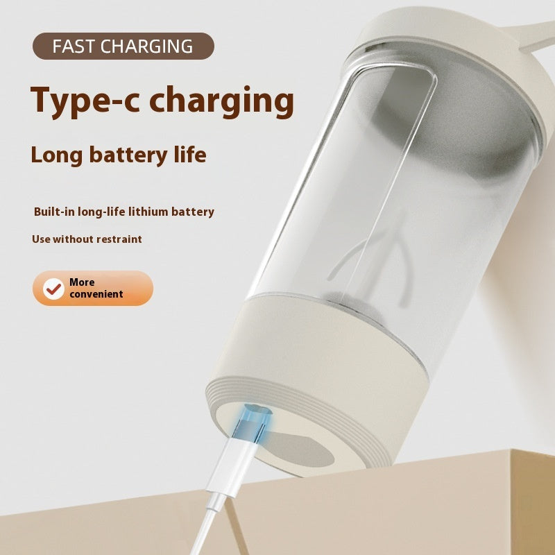 400ML 14oz Electric Protein Powder Mixing Cup Automatic Shaker Mixer Shake Bottle Milk Coffee Blender Kettle Fro Gym 1200mAh - 𝓢𝓱𝓸𝓹𝓵𝓮𝓬𝔂