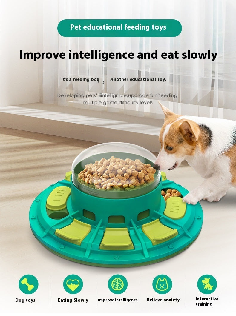 Interactive Dog Puzzle Toy For IQ Improvement And Slow Feeding Suitable For All Sizes Pets Nutritious Diet-Friendly Non-Electric Plastic Pets Game Pet Products - 𝓢𝓱𝓸𝓹𝓵𝓮𝓬𝔂