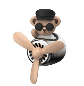Aviator Bears Car Air Outlet Aromatherapy Ornaments - 𝓢𝓱𝓸𝓹𝓵𝓮𝓬𝔂