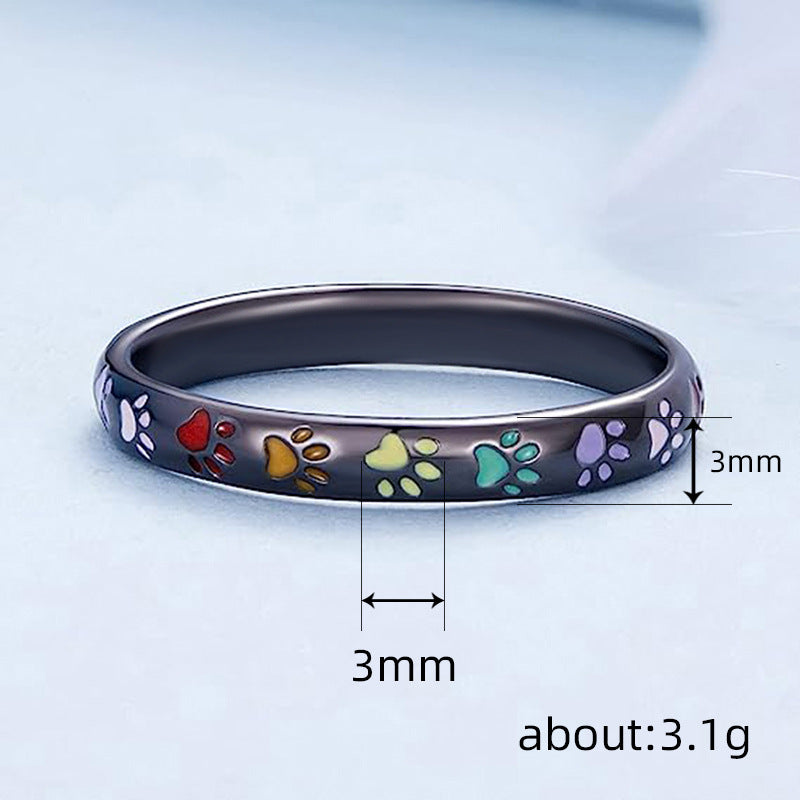 European And American Sweet Rainbow Ring - 𝓢𝓱𝓸𝓹𝓵𝓮𝓬𝔂