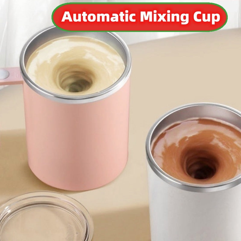Portable Smart Magnetic Automatic Mixing Coffee Cup Rechargeable Rotating Home Office Travel Stirring Cup - 𝓢𝓱𝓸𝓹𝓵𝓮𝓬𝔂