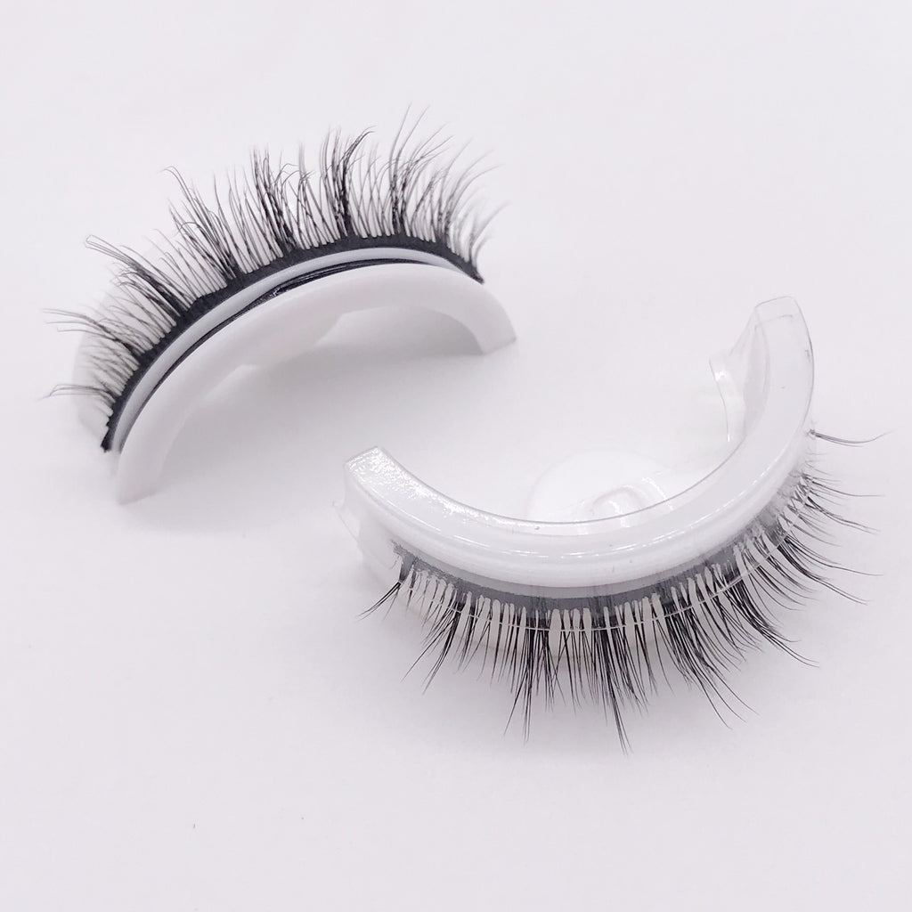 Reusable 3D Mink Lashes Natural False Eyelashes Self Adhesive Fake Glue Free Makeup Eyelash Extension Silk - 𝓢𝓱𝓸𝓹𝓵𝓮𝓬𝔂