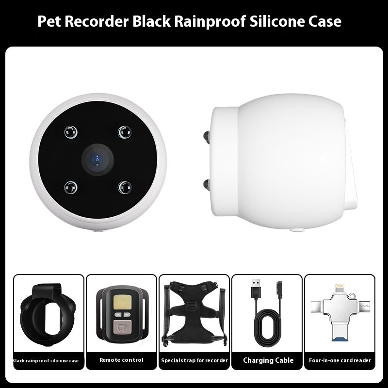 Pets Recorder Pet Tracker Collar Dogs And Cats Viewing Angle Motion Recording Camera Action Camera With Video Records Cat Collars Camera Sport Pet Products - 𝓢𝓱𝓸𝓹𝓵𝓮𝓬𝔂