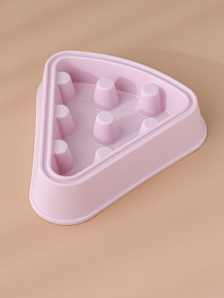 Pet Cat Dog Bowl Cartoon Pizza Single Bowl Slow Food - 𝓢𝓱𝓸𝓹𝓵𝓮𝓬𝔂