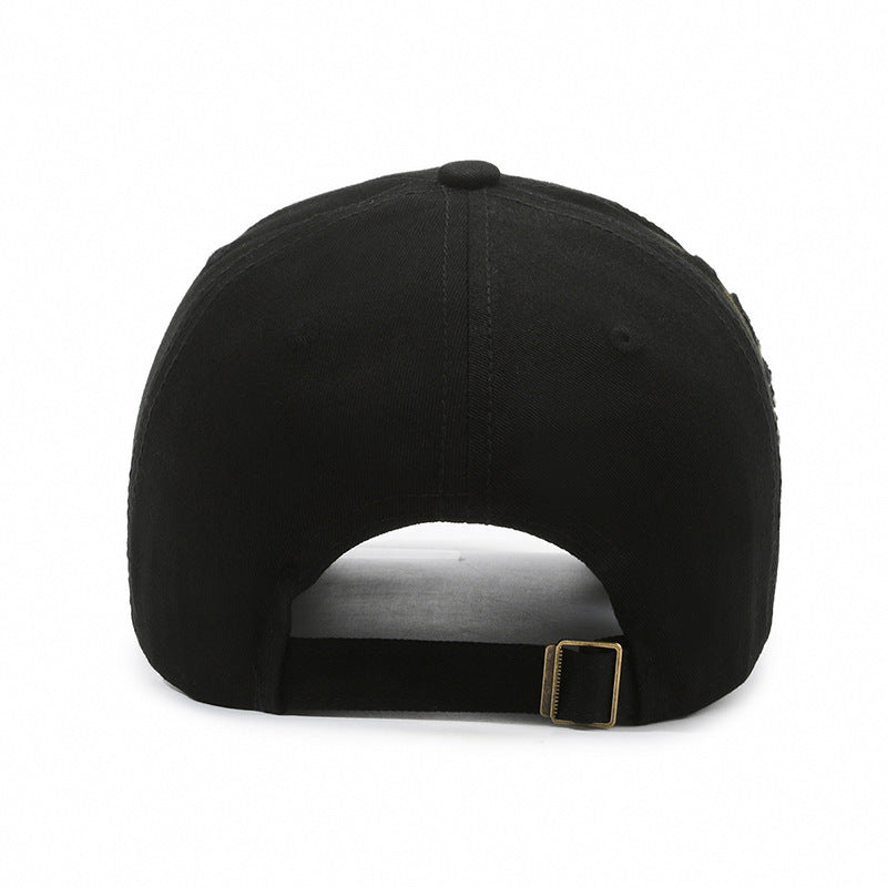 Street Hole Vintage Baseball Cap Men Do The Old Cowboy Washed - 𝓢𝓱𝓸𝓹𝓵𝓮𝓬𝔂