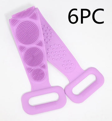 Bath Towel Silicone Rubbing Back Towel - 𝓢𝓱𝓸𝓹𝓵𝓮𝓬𝔂