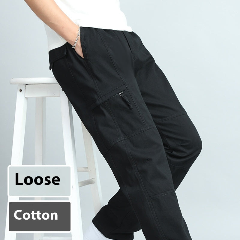 Overalls Men's Pure Cotton Casual Pants - 𝓢𝓱𝓸𝓹𝓵𝓮𝓬𝔂