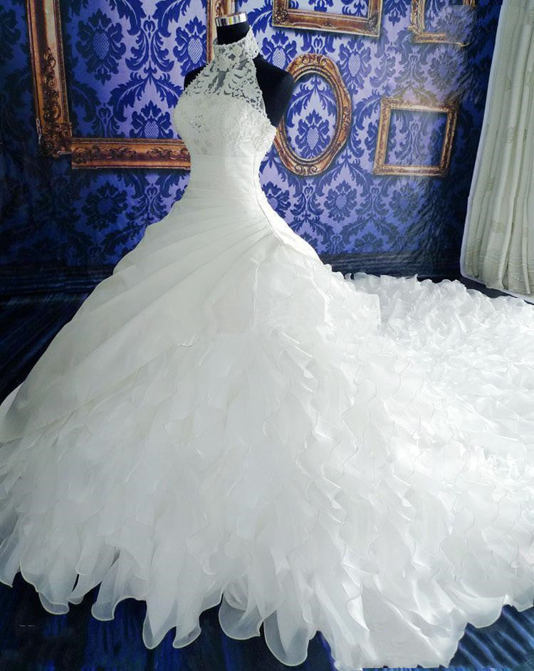 Wedding Dress Wholesale High-end Dress With Big Tail - 𝓢𝓱𝓸𝓹𝓵𝓮𝓬𝔂