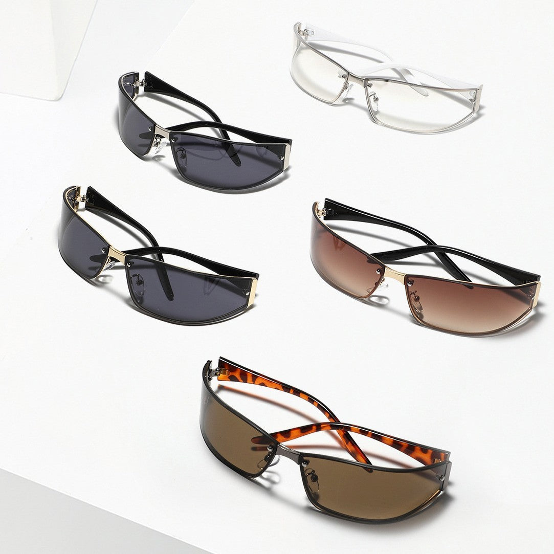 Y2g Future Style Metal Sunglasses For Women - 𝓢𝓱𝓸𝓹𝓵𝓮𝓬𝔂