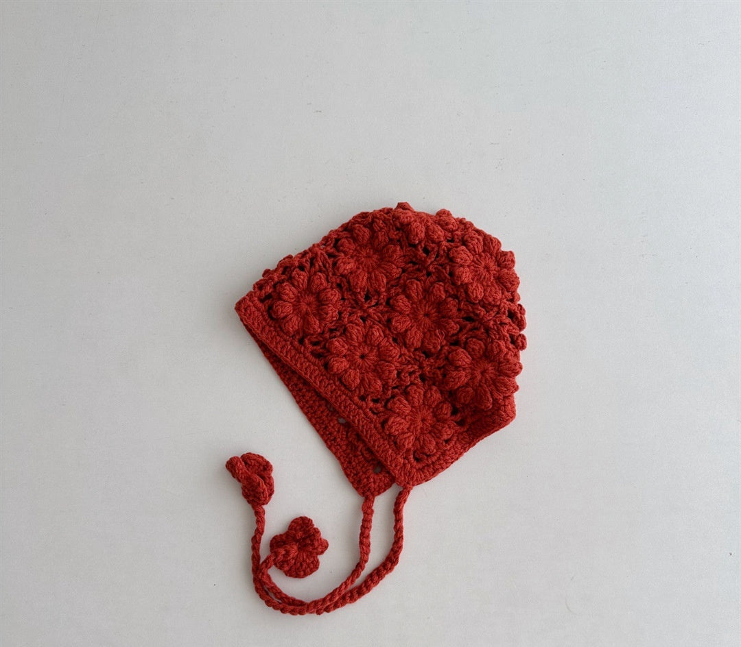 Breathable Lace Up Earflaps Woolen Hat Girl - 𝓢𝓱𝓸𝓹𝓵𝓮𝓬𝔂