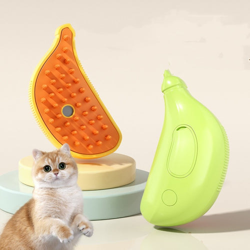 3 In 1 Pet Steam Brush Cat Dog Cleaning Steamy Spray Massage Beauty Comb Hair Removal Grooming Supplies Pets Accessories - 𝓢𝓱𝓸𝓹𝓵𝓮𝓬𝔂
