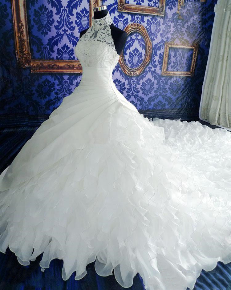 Wedding Dress Wholesale High-end Dress With Big Tail - 𝓢𝓱𝓸𝓹𝓵𝓮𝓬𝔂