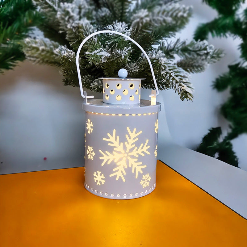 Christmas Candle Lights LED Small Lanterns Wind Lights Electronic Candles Nordic Style Creative Holiday Decoration Decorations - 𝓢𝓱𝓸𝓹𝓵𝓮𝓬𝔂