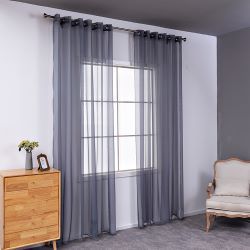 Modern And Simple Pure Color Cotton And Linen Window Screen - 𝓢𝓱𝓸𝓹𝓵𝓮𝓬𝔂