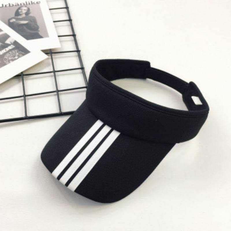 Striped Fashion Women Men Sun Visor Beanie Hats - 𝓢𝓱𝓸𝓹𝓵𝓮𝓬𝔂