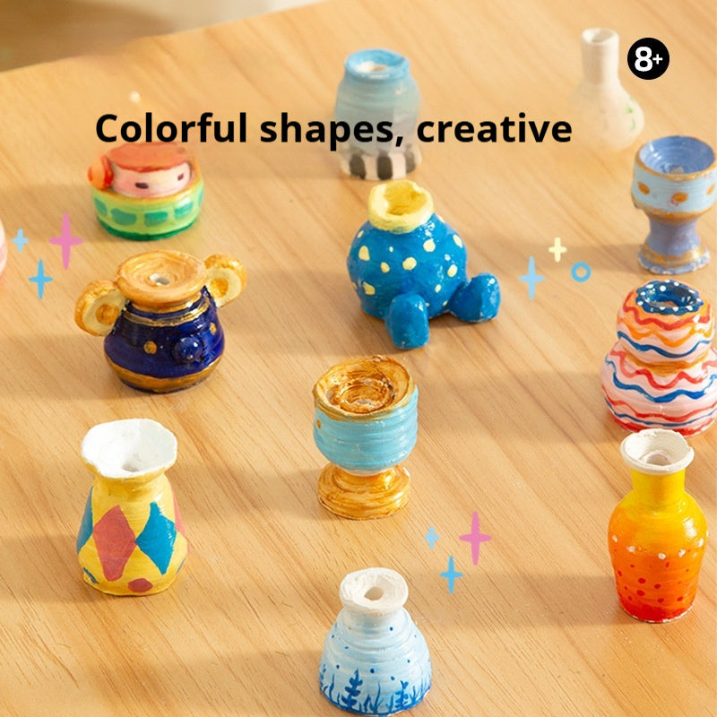 Children's Potter's Wheel Electric Clay Turntable Handmade Diy Toy - 𝓢𝓱𝓸𝓹𝓵𝓮𝓬𝔂