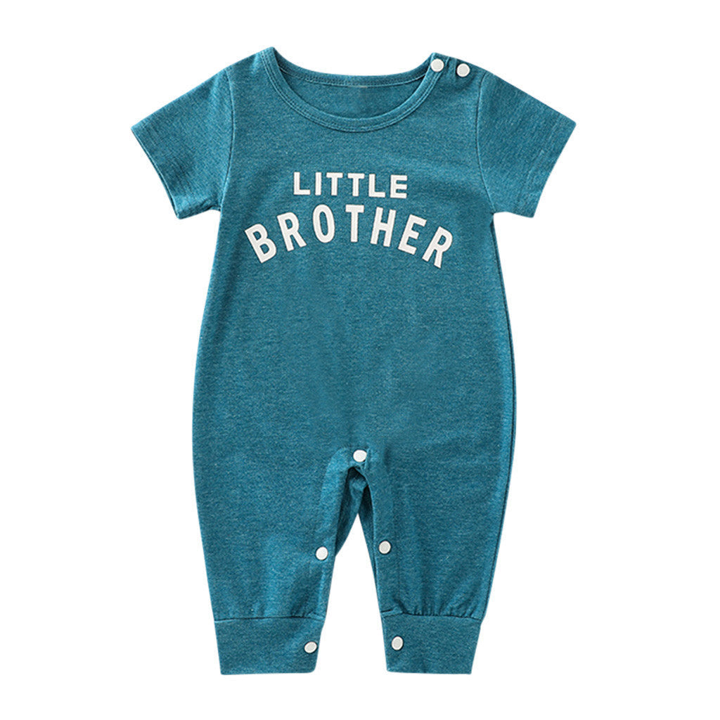 Male Alphabet Long Sleeved Romper Newborn Baby Jumpsuit Female Baby Casual Romper - 𝓢𝓱𝓸𝓹𝓵𝓮𝓬𝔂