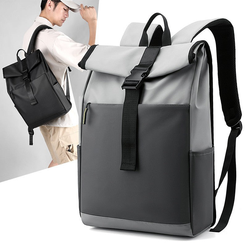 Casual Fashion Backpack For Men Women New Laptop Backpack Oxford Cloth Waterproof Short Distance Travel Backpack Men Black - 𝓢𝓱𝓸𝓹𝓵𝓮𝓬𝔂