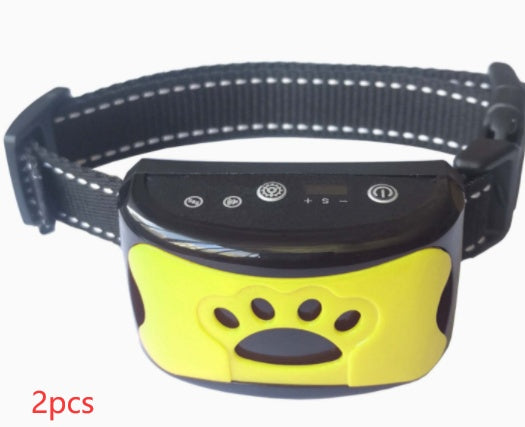 Dog Training Collar Waterproof Electric Pet Remote Control Rechargeable Dogs Trainer Bark Arrester With Shock Vibration Sound - 𝓢𝓱𝓸𝓹𝓵𝓮𝓬𝔂